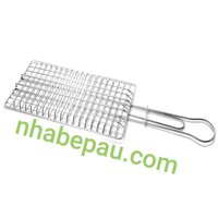 Vỉ nướng cá, mực lá nguyên con (inox 304 không gỉ)