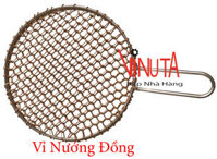 Vỉ nướng đồng, khay nướng thịt bằng đồng chuyên dùng bếp nướng Than BBQ