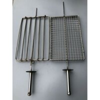 Vỉ nướng gà ,vịt, cá làm bằng inox 5mm dùng cho các loại máy nướng thịt tự động