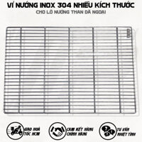 Vỉ Nướng Inox 304 - Dành cho lò nướng than & lò BBQ
