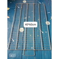 Vỉ nướng inox 40*60cm-inox dày