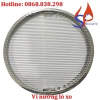 Vỉ Nướng Lò Xo Inox 304 Nướng Thịt Bò Dùng Cho Bếp Nướng Than Hoa BBQ