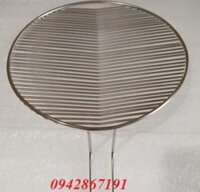 Vỉ nướng than hoa inox sóng ngang