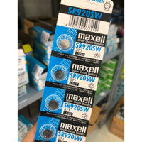 Vỉ pin đồng hồ Maxell 920 chuyên thay pin đồng hồ đeo tay, điều khiển các loại - SR920SW - 371 vỉ 5 viên
