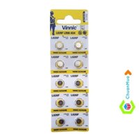 Vĩ Pin Đồng Hồ Vinnic L921F 921 Ag6 (Vĩ 10 Viên)