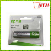 VỈ PIN SẠC DP-LI01 2000 MAH  18650 3.7V  HÀNG CHUẨN CAO CẤP  SD 5H LIÊN TỤC  -NTH