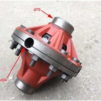 Vi sai cầu xe tải 3.5 tấn, cầu trước 6 tấn (3 cầu), mã EQ1060, láp 16 nia, cổ bi F70, cao tổng 235, trục 24, 12 lỗ bắt