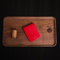 Ví sen mini cho nữ - HANDMADE - Màu đỏ