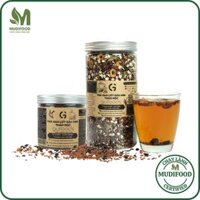 [Vị Thảo Mộc] - Trà Gạo Lứt Đậu Đen GUfoods Hũ 200g/ 500g - Thức Uống Có Lợi Cho Mẹ Bầu, Sau Sinh, Người Tiểu Đường, Người Giảm Cân, Eat Clean, Healthy, Tốt Cho Tim Mạch (Trà)