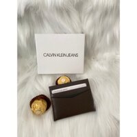 Ví Thẻ Nam Calvin Klein Jeans Micro Pebble Leather Card Case
