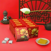 [VỊ TRUYỀN THỐNG] COMBO 10 HỘP LỄ BÁNH ĐẬU XANH NGUYÊN VỊ RỒNG VÀNG HOÀNG GIA
