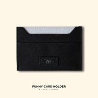 Ví Vải Nam Nữ đựng thẻ Tuscorner - Funny Card Holder - Vải Chống Nước (2 màu)