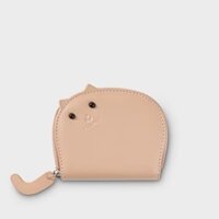 Ví Yuumy ( Thời trang nữ mặt mèo cute mini - Ví da Smooth YV113K ) - Kem