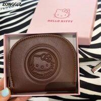 Ví ZONGGJZ Túi Đựng Tiền, Ví Nữ Quà Tặng Hello Kitty Mini Di Động, Túi ID Dây Kéo Đựng Thẻ ID Đựng Tiền Chống Thấm Nước Ví Đựng Tiền Xu
