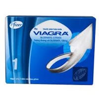 Viagra 100mg 1 viên (Sildenafil 100mg) Pfizer-Mỹ điều trị rối loạn cương dương