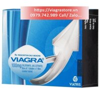 Viagra 100mg Viatris Điều Trị Rối Loạn Cương Dương (Hộp 1 vỉ x 1 viên)