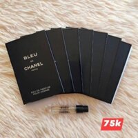 Vial nước hoa Chanel De Blue