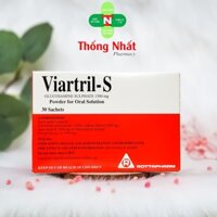 Viartril S 1500mg Glucosamine Hỗ Trợ Thoái Hóa Khớp Gối Hộp 30 Gói ViartrilS