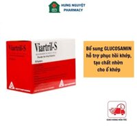 Viartril S 1500mg Glucosamine Hỗ Trợ Thoái Hóa Khớp Gối Hộp 30 Gói