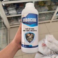 Vibocide 1lít sát trùng chuồng trại, diệt vi khuẩn, virus, nấm mốc, an toàn vật nuôi trong chuồng, vệ sinh chuồng gà,heo