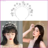 Vic Cô Dâu Tiaras Kim Cương Giả Ngôi Sao Đầu Ngôi Sao Tiaras Băng Đô Cưới Tiaras