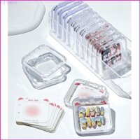 Vic Di Động Vòng Tay Bảo Quản Hộp Đựng Vòng Tay Acrylic Trong Suốt Hộp Hiển Thị Chống Bụi Cho Người Hâm Mộ Trang Sức