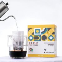 VIC Honey - Hộp 7 Gói Cà Phê Phin Giấy