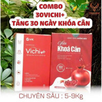 Vichi ++ TẶNG KHOÁ CÂN viên uống giảm cân cấp tốc nhanh an toàn thảo mộc không phải thuốc giảm cân