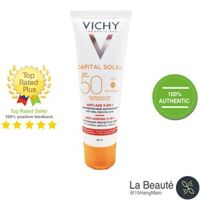 Vichy Capital Soleil Anti-Ageing 3-in-1 SPF50 – Kem Chống Nắng Chống Lão Hóa 50ml
