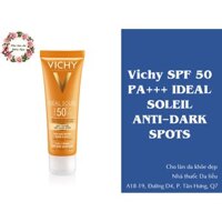 Vichy SPF 50 PA+++ IDEAL SOLEIL ANTI-DARK SPOTS