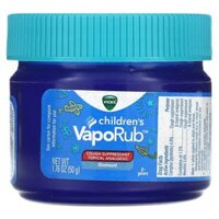 Vicks Children’s VapoRub Ointment Cough Suppressant 2+ Years 1.76 oz (50 g)