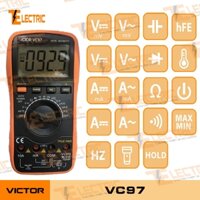 Victor VC - 97 Đồng Hồ Đo Điện Vạn Năng Đo Điện Áp, Điện Trở, Điện Dung VICTOR VC97