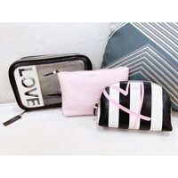 Victoria’s Secret - Bộ 3 túi đựng mỹ phẩm du lịch tiện lợi