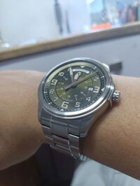 Victorinox Swiss Army 241374 Infantry Day And Date Mecha