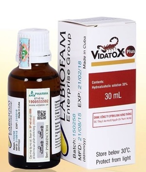 Thực phẩm chức năng hỗ trợ điều trị ung thư Vidatox Plus