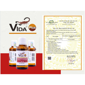 Thực phẩm chức năng hỗ trợ điều trị ung thư Vidatox Plus