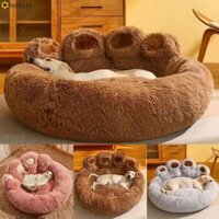 Videlly Bear Paw Pet Sofa Giường cũi chó thoải mái trong nhà