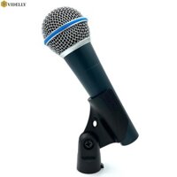 Videlly BETA 58A Micrô Ghi âm Giọng hát Chống mài mòn Phát trực tiếp ngoài trời