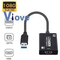 Video Capture Card HDMI to USB 3.0 Full HD 1080P 4K Hdmi Capture Card Live Streaming and Record