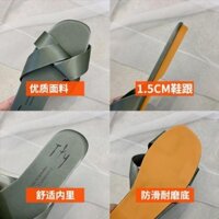 [VIDEO] Dép Lê Nữ Lụa Chéo  Êm Chân