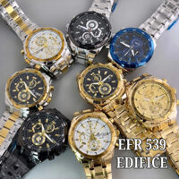 [Video] Đồng hồ nam casio edifice efr-539 mặt đen , size 46mm , fullbox