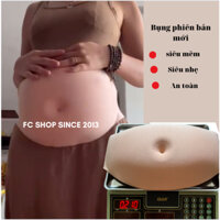 [Video kèm Ảnh] Bụng bầu giả vải nhẹ nhàng an toàn và cực kì tiện lợi khi đeo uy tín 10 năm bán