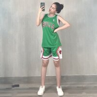 Video Thật - Bộ Quần Áo Bóng Rổ Cao Cấp Thun Mè CP Sport Bulls 23 - Áo Bóng Rổ Chicago Bulls 23