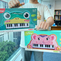 [Video thật] Đồ chơi đàn Piano hình con vật đáng yêu cho bé trai bé gái phát triển tư duy âm nhạc - TMG