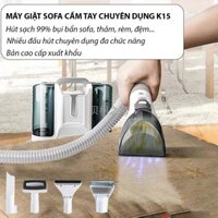 (VIDEO THẬT) Máy giặt Sofa cầm tay, máy hút bụi sofa, thảm, ô tô nhiều đầu hút, máy vệ sinh sofa, thảm, rèm K15