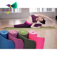 [VIDEO THẬT] THẢM TẬP YOGA 2 LỚP TPE 6MM SIÊU BỀN