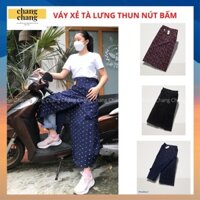 [VIDEO THẬT] Váy Chống Nắng Xẻ Tà Kaki Thun Cao Cấp - Nhiều Màu