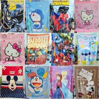 Video.Mền lông DISNEY NHỆN SIÊU NHÂN, AVENGERS, mickey,stitch,minnie, xe macqueen, frozen văn phòng, phòng ngủ