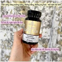 Viên Alpha Lipoic Acid chống già, chống oxy hoá, mờ nám