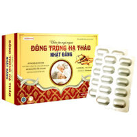 Viên ăn ngủ ngon Đông Trùng Hạ Thảo Nhật Đăng, hỗ trợ bồi bổ sức khỏe